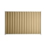 Good Neighbour® Wavelok® 1200mm High Fence Panel Sheet: Wheat Post/Track: Off White