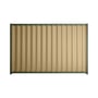 Good Neighbour® Wavelok® 1200mm High Fence Panel Sheet: Wheat Post/Track: Rivergum