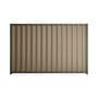 Good Neighbour® Wavelok® 1500mm High Fence Panel Sheet: Beige Post/Track: Rivergum