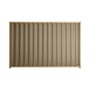 Good Neighbour® Wavelok® 1500mm High Fence Panel Sheet: Beige Post/Track: Wheat
