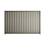 Good Neighbour® Wavelok® 1500mm High Fence Panel Sheet: Birch Post/Track: Banyan Brown