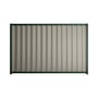 Good Neighbour® Wavelok® 1500mm High Fence Panel Sheet: Birch Post/Track: Caulfield Green