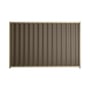 Good Neighbour® Wavelok® 1500mm High Fence Panel Sheet: Banyan Brown Post/Track: Merino