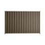 Good Neighbour® Wavelok® 1500mm High Fence Panel Sheet: Banyan Brown Post/Track: Moss Vale Sand