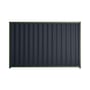 Good Neighbour® Wavelok® 1500mm High Fence Panel Sheet: Dark Stone Post/Track: Rivergum