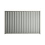 Good Neighbour® Wavelok® 1500mm High Fence Panel Sheet: Gull Grey Post/Track: Birch