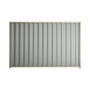 Good Neighbour® Wavelok® 1500mm High Fence Panel Sheet: Gull Grey Post/Track: Moss Vale Sand