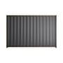Good Neighbour® Wavelok® 1500mm High Fence Panel Sheet: Granite Post/Track: Banyan Brown