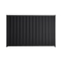 Good Neighbour® Wavelok® 1500mm High Fence Panel Sheet: Gun Metal Grey Post/Track: Granite