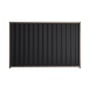 Good Neighbour® Wavelok® 1500mm High Fence Panel Sheet: Gun Metal Grey Post/Track: Marsh