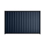 Good Neighbour® Wavelok® 1500mm High Fence Panel Sheet: Mountain Blue Post/Track: Ebony