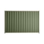 Good Neighbour® Wavelok® 1500mm High Fence Panel Sheet: Mist Green Post/Track: Moss Vale Sand