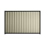 Good Neighbour® Wavelok® 1500mm High Fence Panel Sheet: Moss Vale Sand Post/Track: Ebony