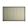Good Neighbour® Wavelok® 1500mm High Fence Panel Sheet: Moss Vale Sand Post/Track: Gun Metal Grey