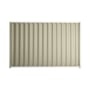 Good Neighbour® Wavelok® 1500mm High Fence Panel Sheet: Moss Vale Sand Post/Track: Off White