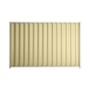 Good Neighbour® Wavelok® 1500mm High Fence Panel Sheet: Primrose Post/Track: Off White