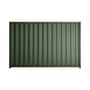 Good Neighbour® Wavelok® 1500mm High Fence Panel Sheet: Rivergum Post/Track: Banyan Brown