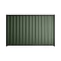 Good Neighbour® Wavelok® 1500mm High Fence Panel Sheet: Rivergum Post/Track: Gun Metal Grey