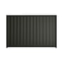 Good Neighbour® Wavelok® 1500mm High Fence Panel Sheet: Slate Grey Post/Track: Ebony