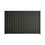 Good Neighbour® Wavelok® 1500mm High Fence Panel Sheet: Slate Grey Post/Track: Gun Metal Grey