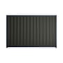 Good Neighbour® Wavelok® 1500mm High Fence Panel Sheet: Slate Grey Post/Track: Mountain Blue