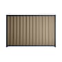 Good Neighbour® Wavelok® 1800mm High Fence Panel Sheet: Beige Post/Track: Mountain Blue