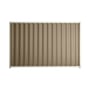 Good Neighbour® Wavelok® 1800mm High Fence Panel Sheet: Beige Post/Track: Off White