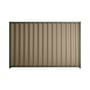 Good Neighbour® Wavelok® 1800mm High Fence Panel Sheet: Beige Post/Track: Rivergum