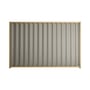 Good Neighbour® Wavelok® 1800mm High Fence Panel Sheet: Birch Post/Track: Wheat