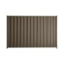 Good Neighbour® Wavelok® 1800mm High Fence Panel Sheet: Banyan Brown Post/Track: Birch
