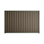 Good Neighbour® Wavelok® 1800mm High Fence Panel Sheet: Banyan Brown Post/Track: Rivergum
