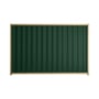 Good Neighbour® Wavelok® 1800mm High Fence Panel Sheet: Caulfield Green Post/Track: Wheat