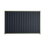 Good Neighbour® Wavelok® 1800mm High Fence Panel Sheet: Dark Stone Post/Track: Mist Green