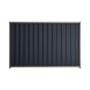 Good Neighbour® Wavelok® 1800mm High Fence Panel Sheet: Dark Stone Post/Track: Marsh