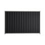 Good Neighbour® Wavelok® 1800mm High Fence Panel Sheet: Gun Metal Grey Post/Track: Gull Grey