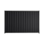 Good Neighbour® Wavelok® 1800mm High Fence Panel Sheet: Gun Metal Grey Post/Track: Granite