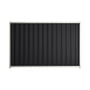 Good Neighbour® Wavelok® 1800mm High Fence Panel Sheet: Gun Metal Grey Post/Track: Off White