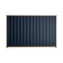 Good Neighbour® Wavelok® 1800mm High Fence Panel Sheet: Mountain Blue Post/Track: Beige