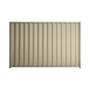 Good Neighbour® Wavelok® 1800mm High Fence Panel Sheet: Merino Post/Track: Birch
