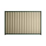 Good Neighbour® Wavelok® 1800mm High Fence Panel Sheet: Merino Post/Track: Caulfield Green