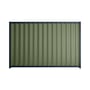 Good Neighbour® Wavelok® 1800mm High Fence Panel Sheet: Mist Green Post/Track: Mountain Blue