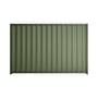 Good Neighbour® Wavelok® 1800mm High Fence Panel Sheet: Mist Green Post/Track: Rivergum