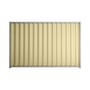 Good Neighbour® Wavelok® 1800mm High Fence Panel Sheet: Primrose Post/Track: Gull Grey