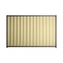 Good Neighbour® Wavelok® 1800mm High Fence Panel Sheet: Primrose Post/Track: Granite
