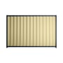 Good Neighbour® Wavelok® 1800mm High Fence Panel Sheet: Primrose Post/Track: Mountain Blue