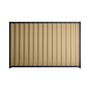 Good Neighbour® Wavelok® 1800mm High Fence Panel Sheet: Wheat Post/Track: Mountain Blue