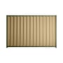 Good Neighbour® Wavelok® 1800mm High Fence Panel Sheet: Wheat Post/Track: Mist Green
