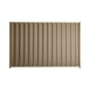 Good Neighbour® Wavelok® 2100mm High Fence Panel Sheet: Beige Post/Track: Merino