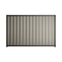Good Neighbour® Wavelok® 2100mm High Fence Panel Sheet: Birch Post/Track: Slate Grey