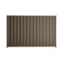 Good Neighbour® Wavelok® 2100mm High Fence Panel Sheet: Banyan Brown Post/Track: Birch